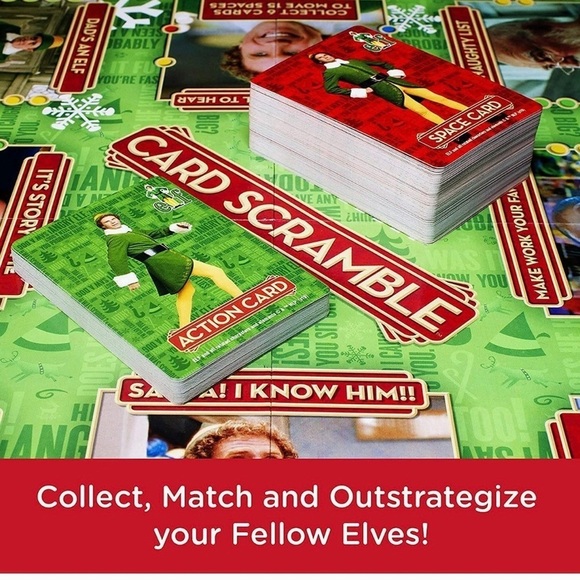 New Factory Sealed Aquarius Elf Card Scramble Game 12+ - Picture 5 of 5